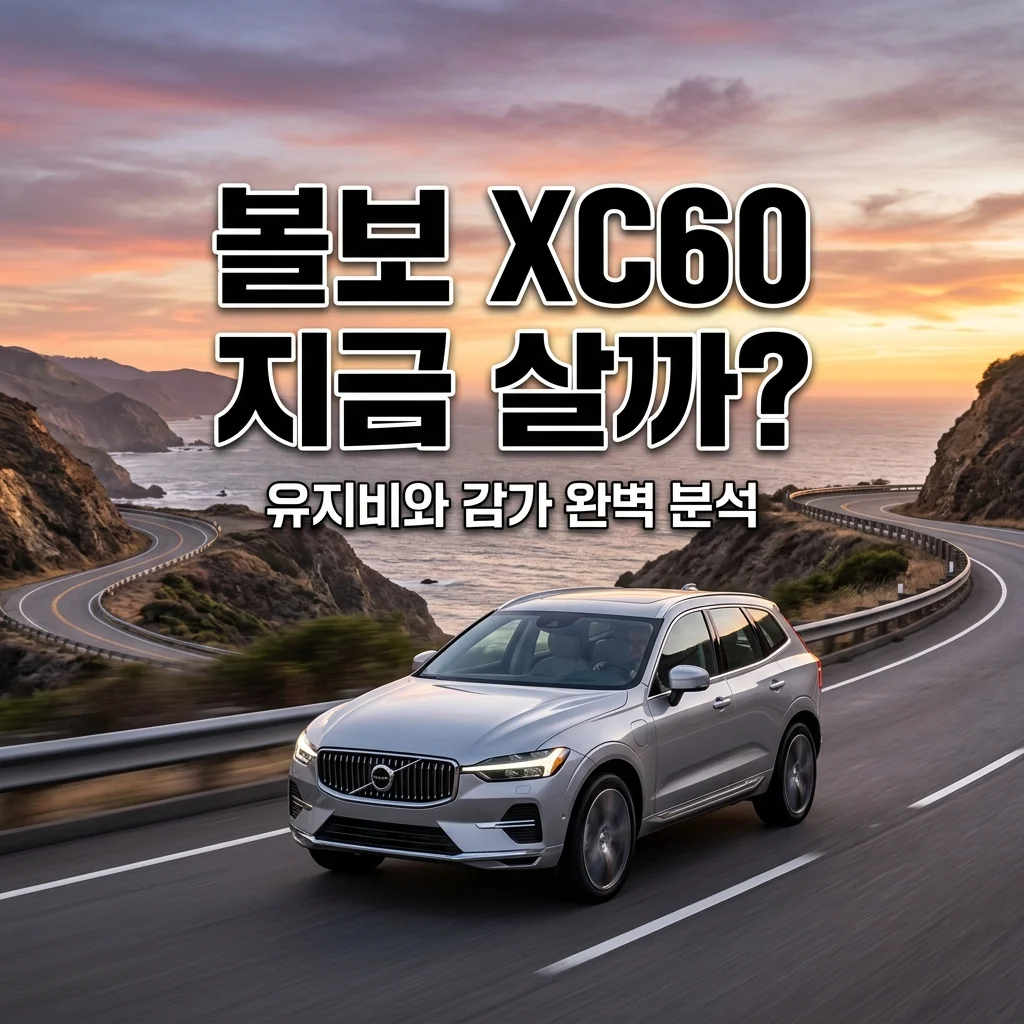 2026 볼보 XC60 구매 가이드: 유지비와 감가 분석, 지금 사도 괜찮을까?