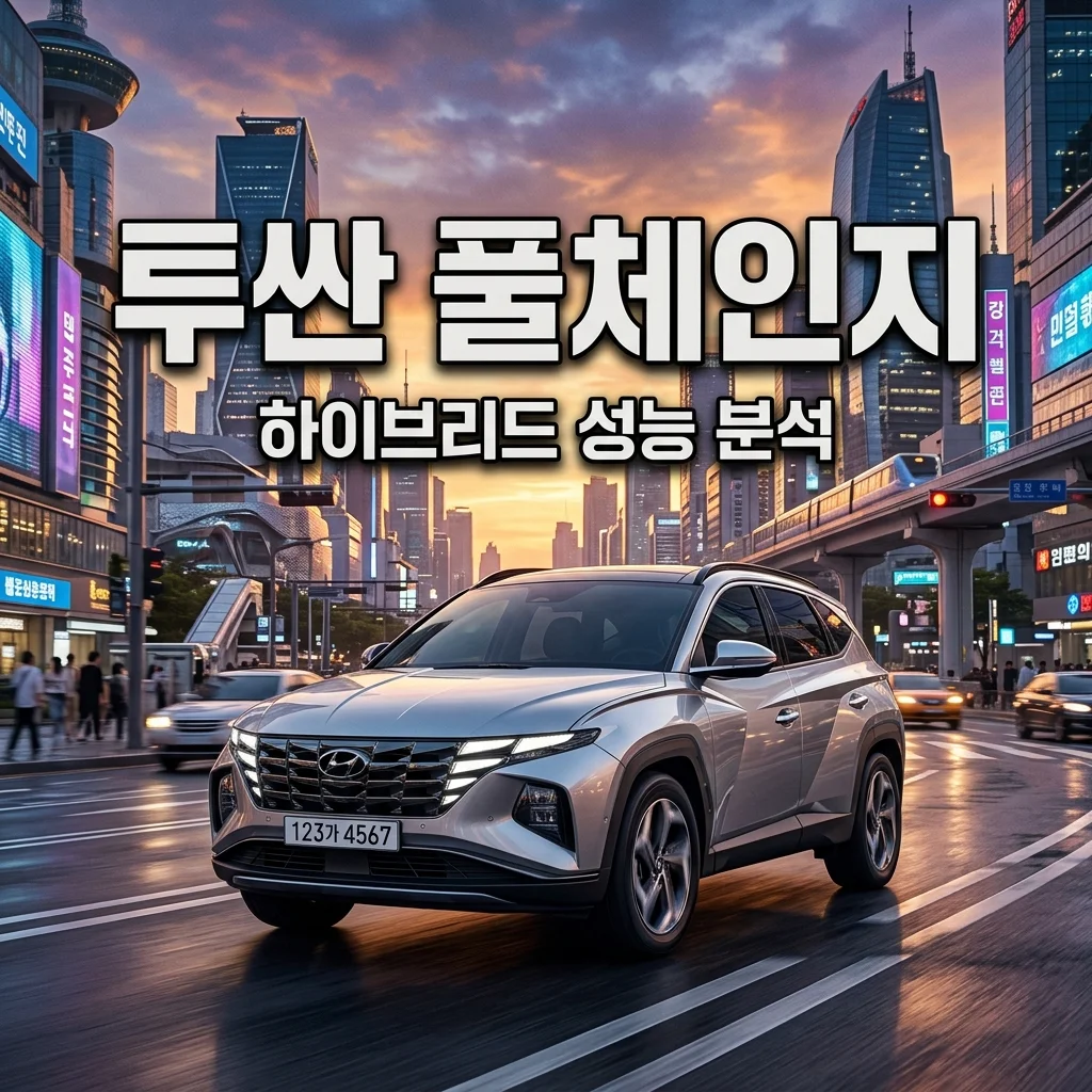 현대 투싼 풀체인지 신공략 분석! 하이브리드 연비와 공간 활용성 극대화