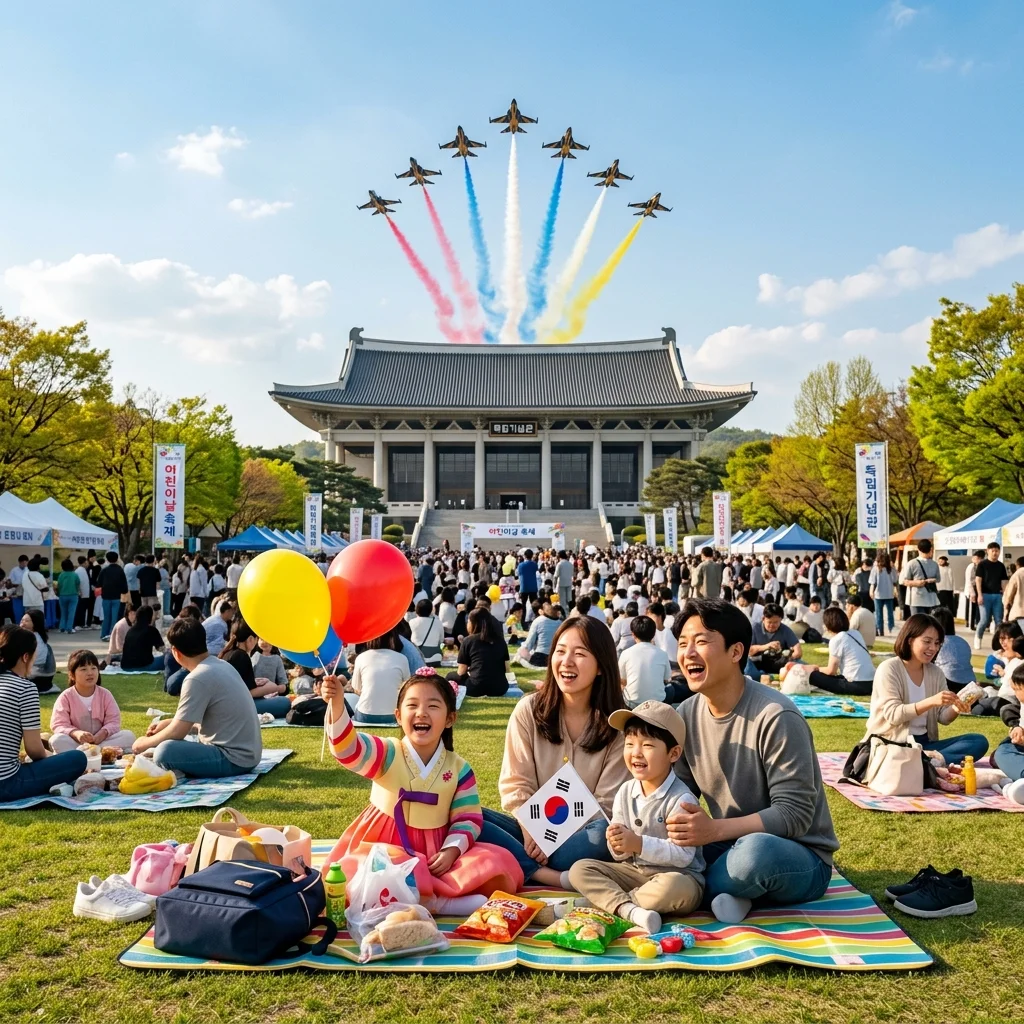천안 어린이날 행사 총정리! 독립기념관 에어쇼 명당 및 주차 꿀팁