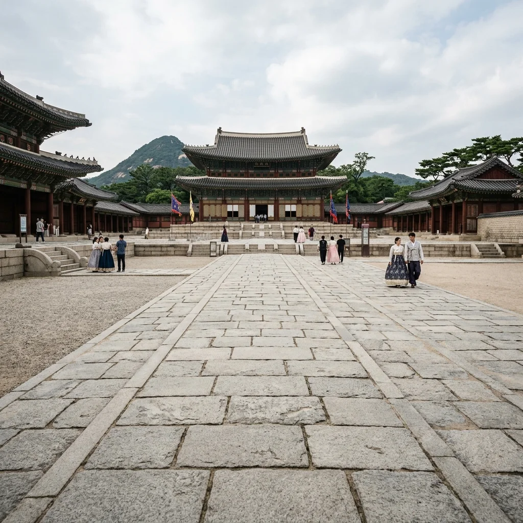 경복궁 근정전 마당 분석: 대칭 구도와 공간이 만든 질서