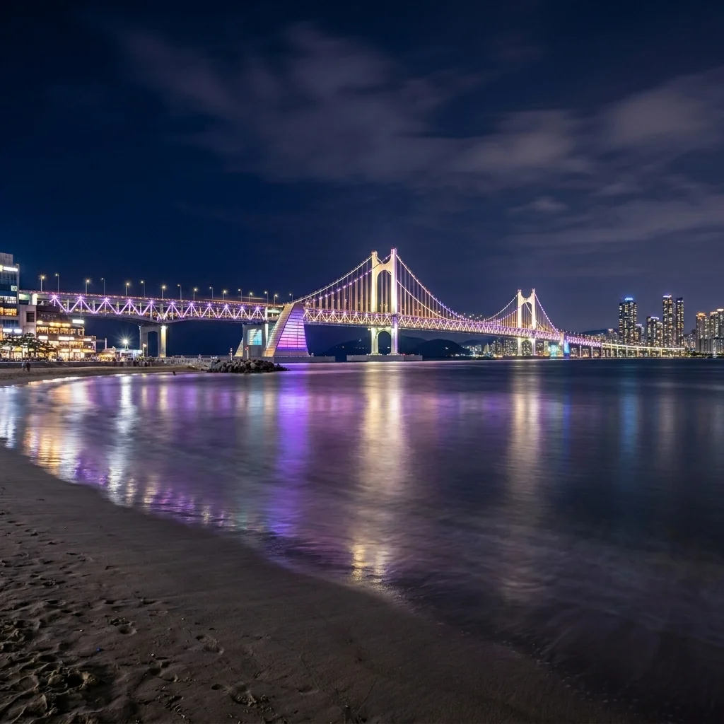 광안리 야경 명당 추천! 광안대교 조명과 야간 경관 완벽 가이드